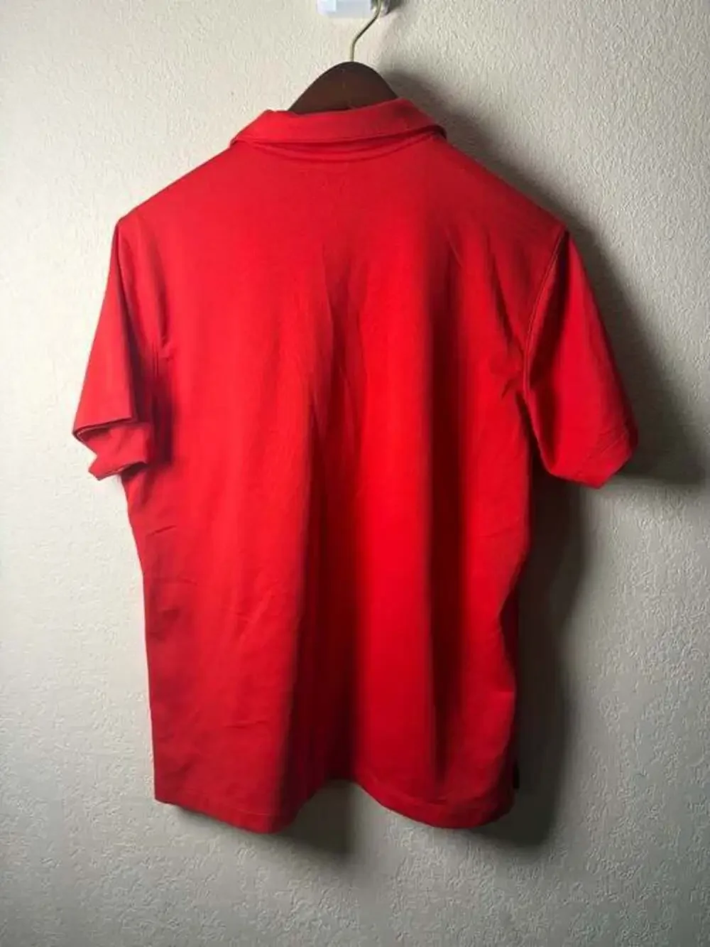 Nike Dri-FIT Womens Red St.‎ John's University SJ Athletics Polo Shirt Large